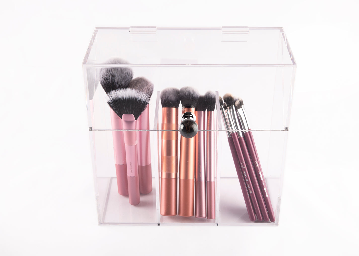 Makeup brush holder